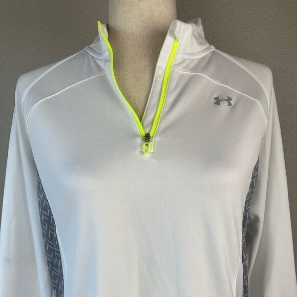 Under Armour Quarter Zip Pullover All Season Gear Size L EUC - Picture 2 of 7